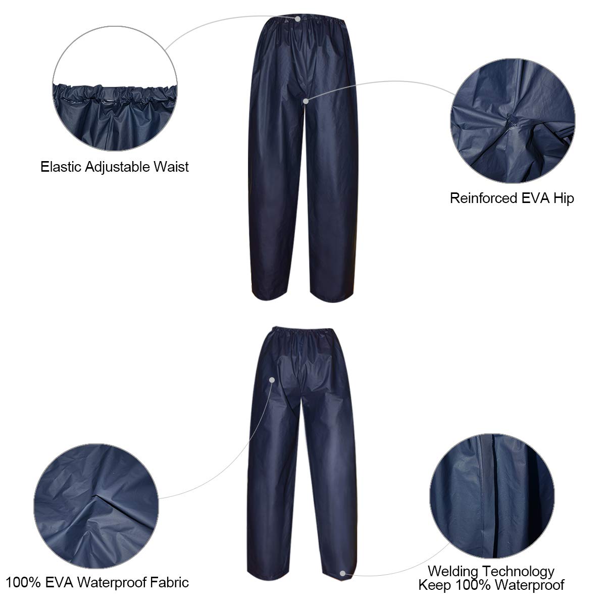 Waterproof Rain Coat & Pant | Lite Waterproof Rain Suit | Rain Coat | Rainwear | Rain Suit ( Random Color )
