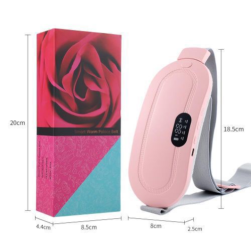 Heating and Vibrating Digital Period Pad for Healing Period Cramps - Women's Care pain Relief.
