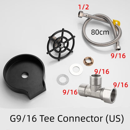 High Pressure Faucet Glass Rinser Automatic Cup Washer Bar