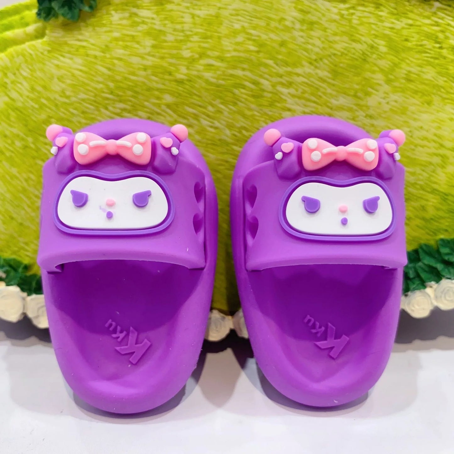 Cartoon Sanrio Kumimi Slippers Eraser Cute Creative Sandal Modeling Pencil Eraser Student Stationery Supplies Children's Gifts - Eraser For Children - Eraser For Study - Stationary