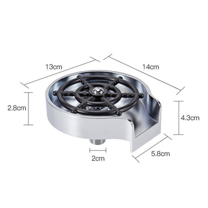 High Pressure Faucet Glass Rinser Automatic Cup Washer Bar