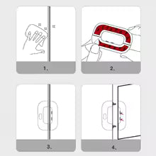 Baby Kids Security Protection Refrigerator Lock