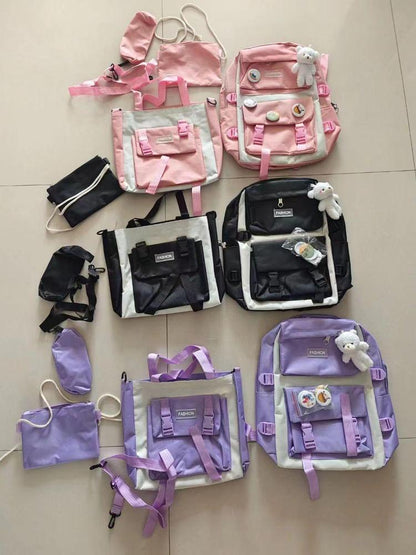 4 Pcs Bag Set For Girls