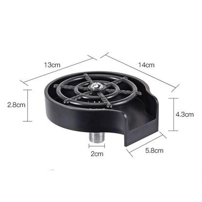High Pressure Faucet Glass Rinser Automatic Cup Washer Bar