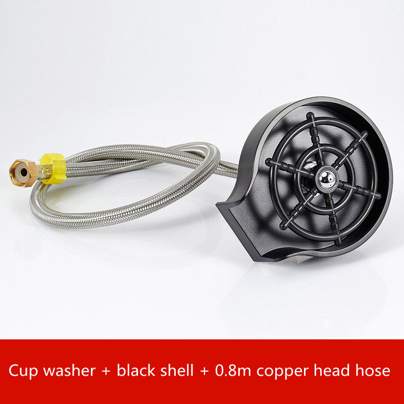 High Pressure Faucet Glass Rinser Automatic Cup Washer Bar