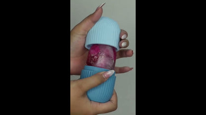 Reusable Facial Ice Roller for Face | Enhance Skin Glow Shrink &amp;Tighten Pores (random color)