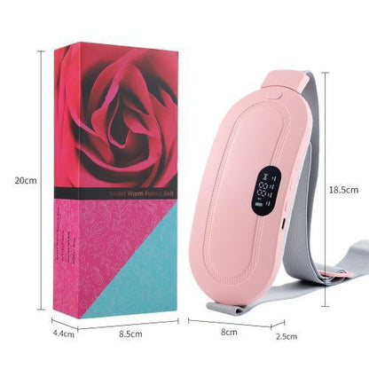Heating and Vibrating Digital Period Pad for Healing Period Cramps - Women's Care pain Relief.